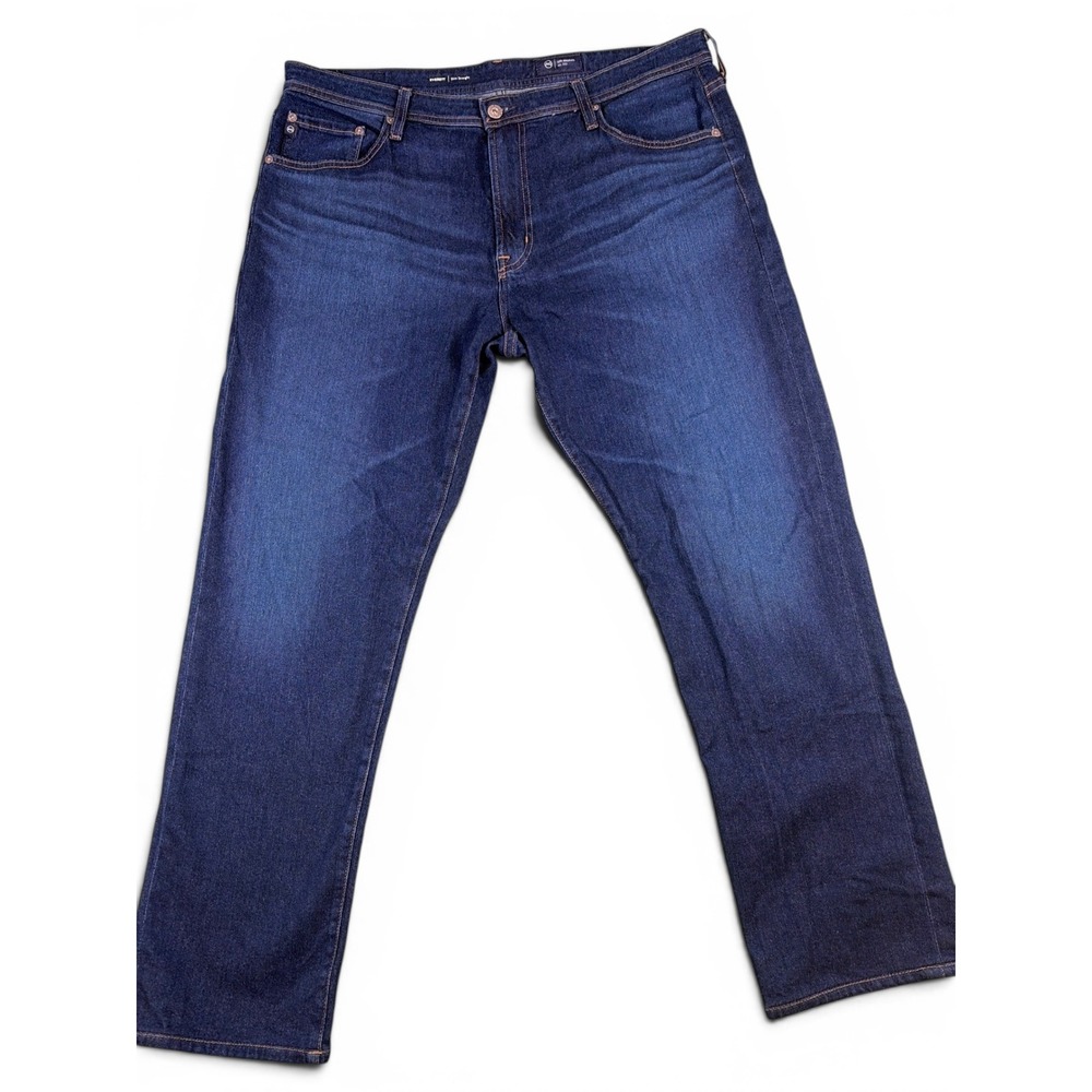 AG Adriano Goldschmied Everett Slim Straight Jeans Dark Wash 38x32 1794HYIEEGLE